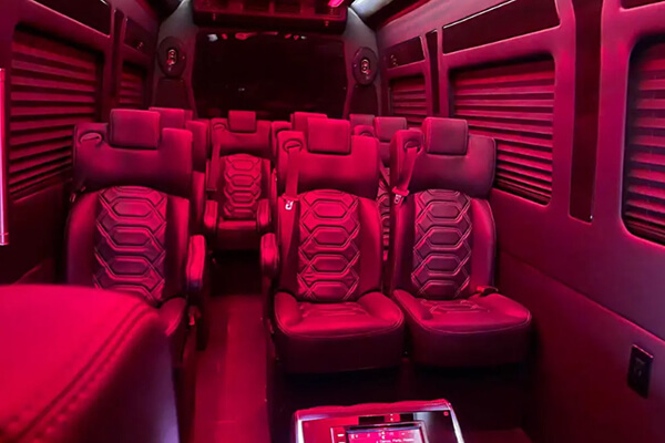 mercedes van interior