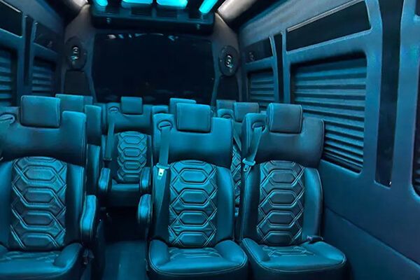 luxury van interior