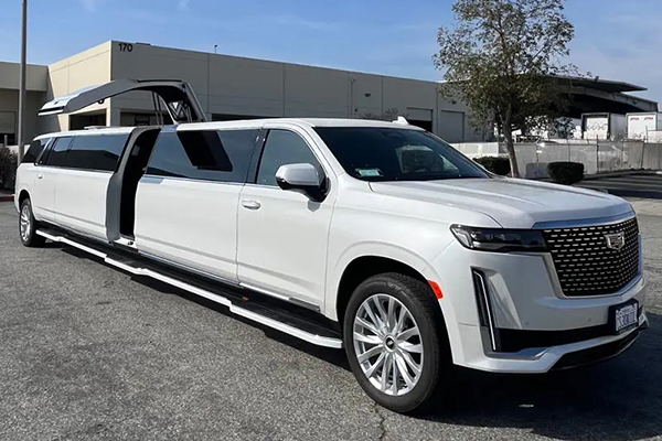 cadillac escalade limousine interior