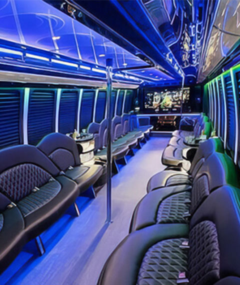 limo bus long beach lounge